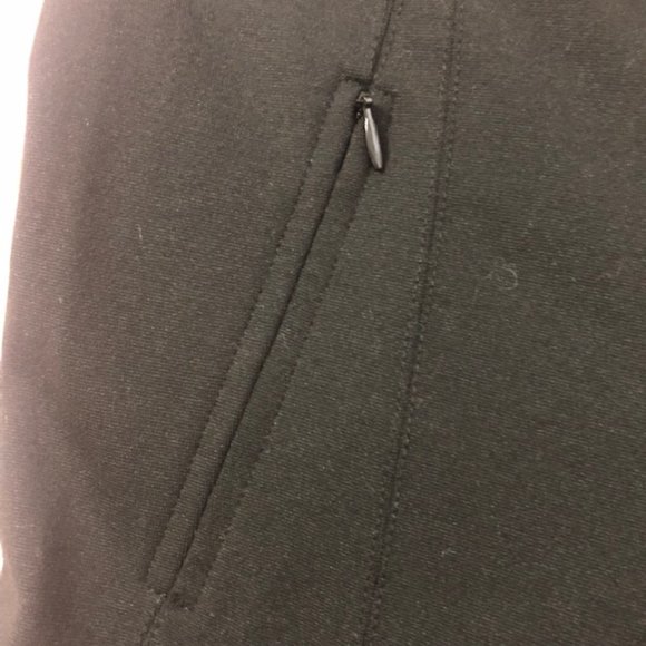 Vince Black Zipper Pants Zipper Pockets Size 2 - Picture 4 of 4